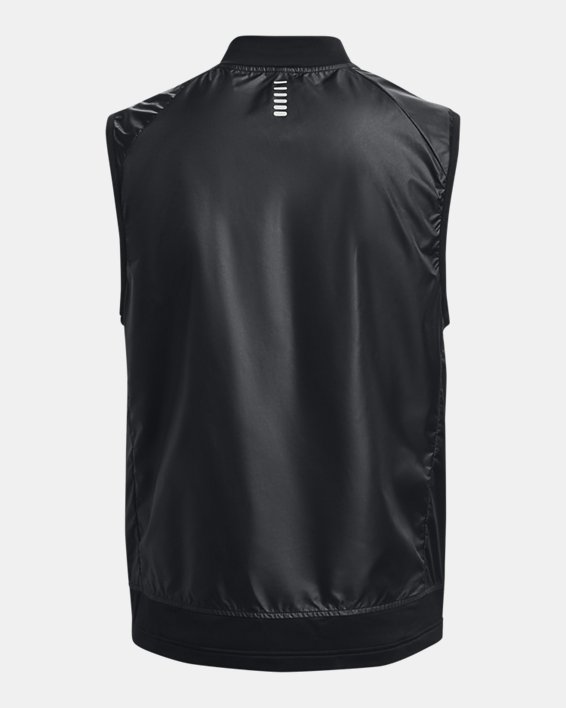 Men's UA Storm Insulated Run Vest, Black, pdpMainDesktop image number 6